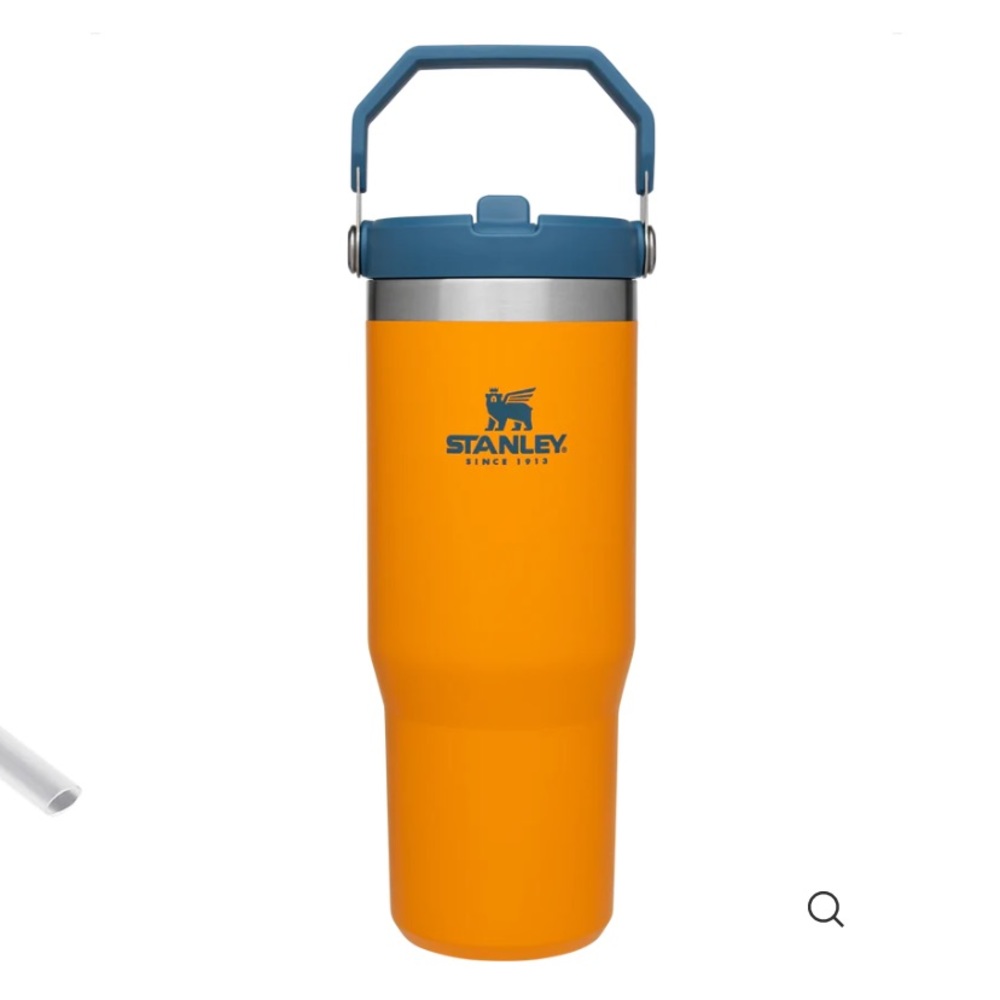 Stanley 30 oz Ice flow tumbler in saffron